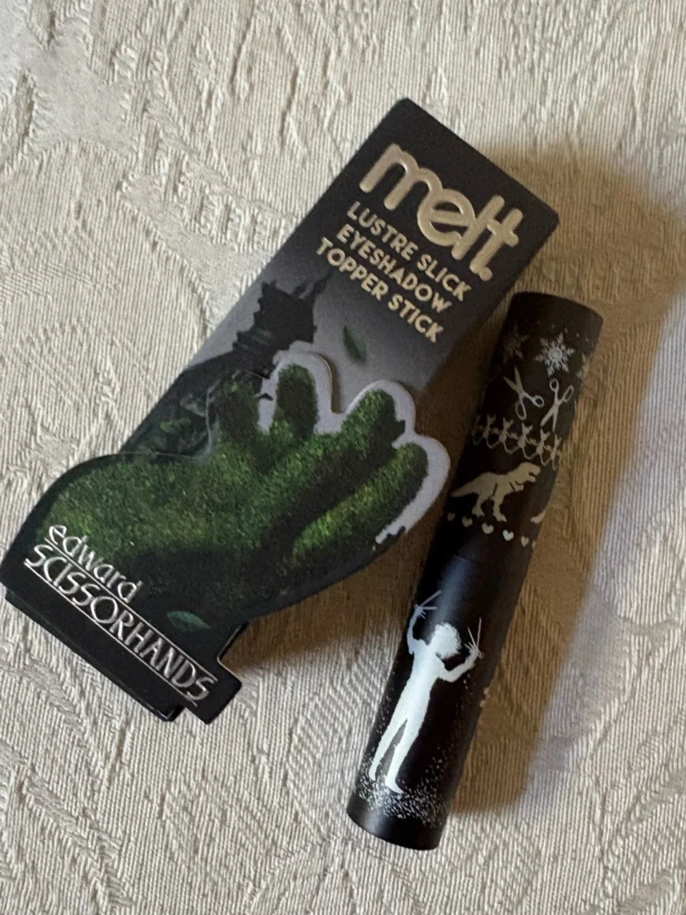 Melt Cosmetics Edward Scissorhands Eyeshadow Topper Stick - it's cold outside